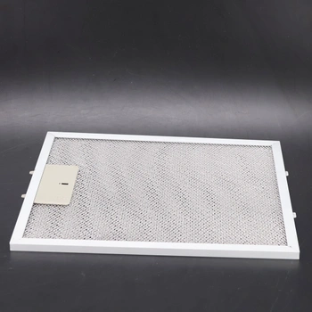 Sada 3 hliníkových síťových filtrů pro kuchyňskou digestoř, stříbrná, 300 x 250 mm
