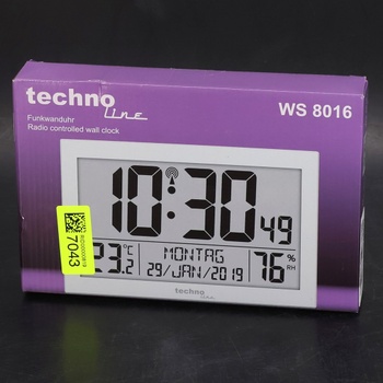 Digitálne hodiny Technoline WS8016