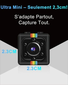 Bezdrátová mini špionážní kamera, špionážní kamera s 32GB TF kartou, 1080P, sledovací kamera,