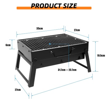 BBQ gril na dřevěné uhlí SunJas CA-04A