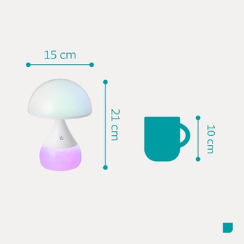 Dobíjecí lampa Eglo Clouds 75988