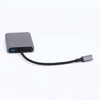 Adaptér Acer USB C na duálny HDMI 4K @ 60Hz, 4v1 USB C Hub Multiport adaptér so 100W PD, USB 3.0,