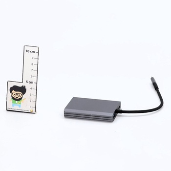 Adaptér Acer USB C na duálny HDMI 4K @ 60Hz, 4v1 USB C Hub Multiport adaptér so 100W PD, USB 3.0,