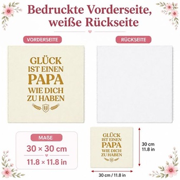 Malé uteráky ako darček pre otca, darček k narodeninám pre otca od dcéry, darček pre nastávajúceho