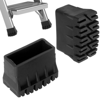 2 gumové nožičky pre rebríky, nožičky rebríka 63×25 mm, gumové nožičky rebríka, protišmykové