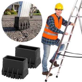2 gumové nožičky pre rebríky, nožičky rebríka 63×25 mm, gumové nožičky rebríka, protišmykové