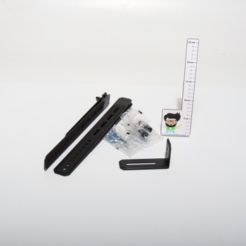 Držiak soundbaru Perlegear, Držiak soundbaru pre montáž televízora nad/pod televízor do 6,8 kg,