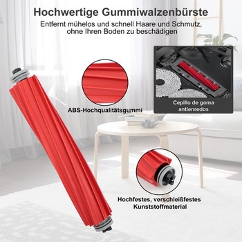 17 kusov príslušenstva pre Roborock QV 35A/QV 35S, Qrevo S Pro, QR 598/QR 798; 17 kusov príslušenstva