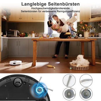 17 kusov príslušenstva pre Roborock QV 35A/QV 35S, Qrevo S Pro, QR 598/QR 798; 17 kusov príslušenstva