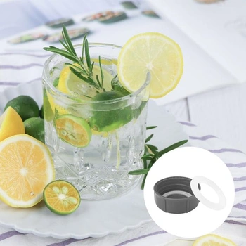 24dielna náhradné tesnenie Gosknor pre fľaše Sodastream, silikónové O-krúžky pre plastové a PET