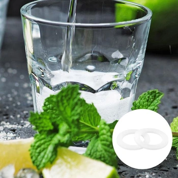 24dielna náhradné tesnenie Gosknor pre fľaše Sodastream, silikónové O-krúžky pre plastové a PET