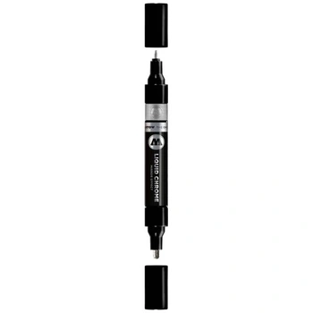 Tekutý chrómový popisovač Molotow s dvojitým hrotom,…