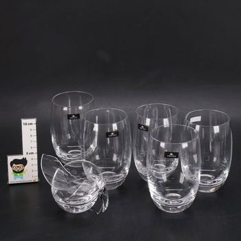 Sada pohárov Gerlach 1760, 6 kusov, poháre na pitie 450 ml, poháre na vodu, vhodné do umývačky,