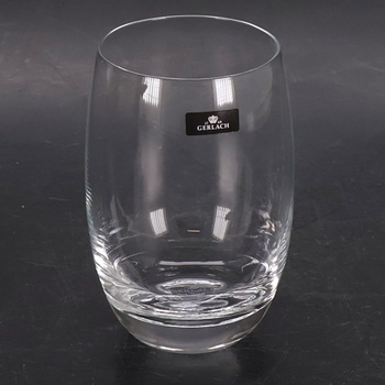Sada pohárov Gerlach 1760, 6 kusov, poháre na pitie 450 ml, poháre na vodu, vhodné do umývačky,