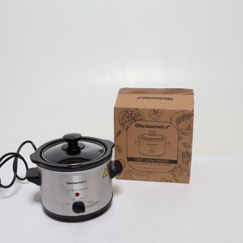 Elektrický keramický pomalý hrniec Elite Gourmet MST-250XS# s nastaviteľnou teplotou pre predjedlá,