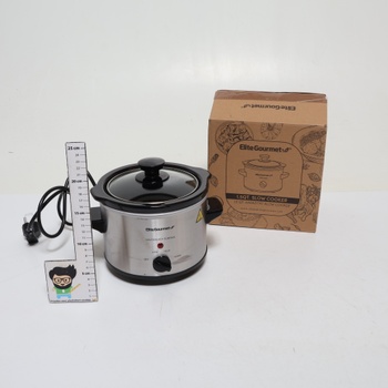 Elektrický keramický pomalý hrniec Elite Gourmet MST-250XS# s nastaviteľnou teplotou pre predjedlá,