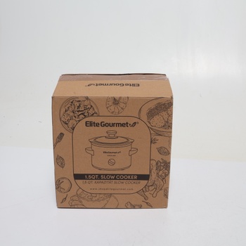 Elektrický keramický pomalý hrniec Elite Gourmet MST-250XS# s nastaviteľnou teplotou pre predjedlá,