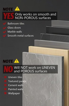 Prísavné háčiky, bez nutnosti vŕtania, extra silné prísavné háčiky do kúpeľne, sprchy, kuchyne (2,
