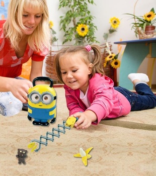 Lexibook, Já, padouch a Mimoni, Kufr a doplňky, Mimoni Bob, Žluto-modrý, RPDES100 Já, padouch