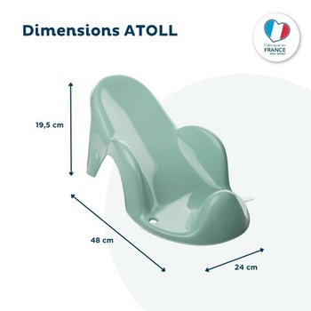 THERMOBABY - Atoll Baby Bouncer – Dětská vanička – Ergonomický – Pohodlný – Od narození do 8 měsíců