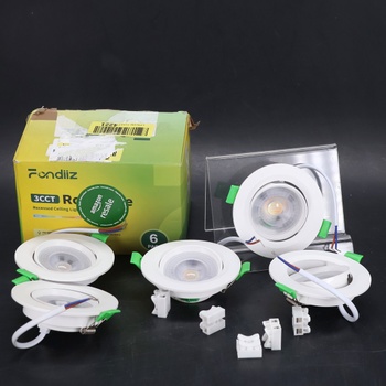 LED bodové svetlá, stmievateľné, otočné