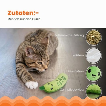 CatstagesCrunchy Pickle Kicker Green