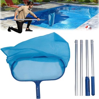Bazénový skimmer, 190cm bazénový skimmer s teleskopickou tyčou, bazénový skimmer Aquanet, bazénový