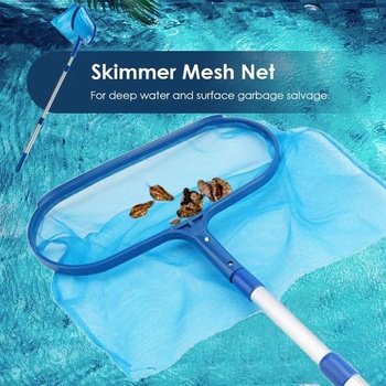 Bazénový skimmer, 190cm bazénový skimmer s teleskopickou tyčou, bazénový skimmer Aquanet, bazénový