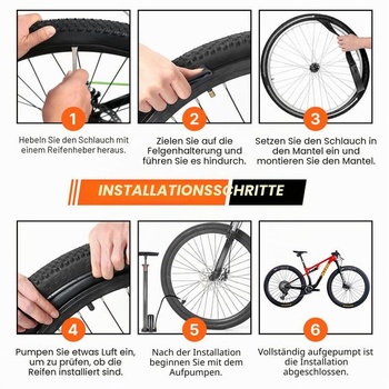 Duša na detské bicykle 16x1,75-2,125, 16-palcová pneumatika s rovným ventilom, duša na bicykel 16x1,75 +