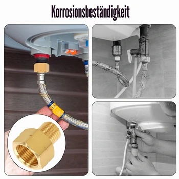2 adaptéry na LPG plyn, levý závit 3/8