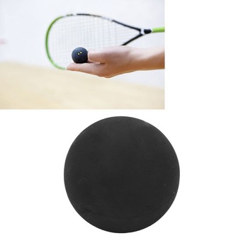 37mm sportovní soutěžní squashový míček, dvojitá žlutá tečka, squashové míčky, squashová raketa,