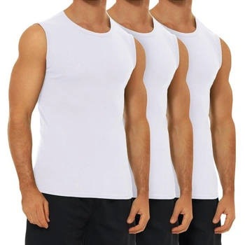 Pánské bavlněné tílko FALARY, 3/6 kusů, velikost S-5XL M,…