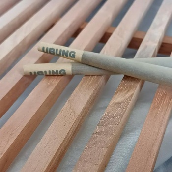 UBUNG Hnedé kornúty 200 ks, veľkosť 1 1/4 Predrolované kornúty, 84 mm Rolovacie papieriky s hrotmi