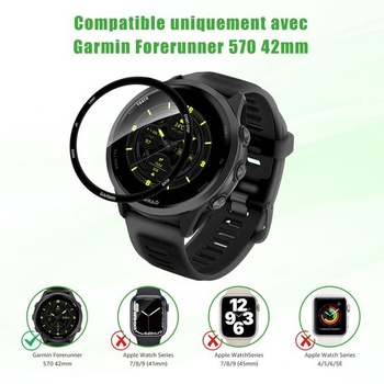 Tvrdené sklo Carantee pre Garmin Forerunner 570, 42 mm CAFR6-Forerunner 570 42 mm sklo