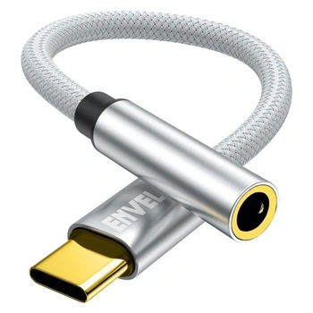 Adaptér pre slúchadlá z USB-C na 3,5 mm jack, balenie 1 ks…