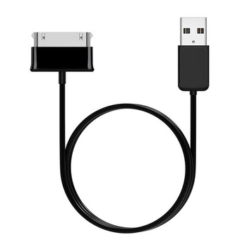 Nabíjací kábel GT-P7500, Galaxy Tab 2, Nabíjací kábel USB, Dátový kábel USB pre nabíjačku, dĺžka 1
