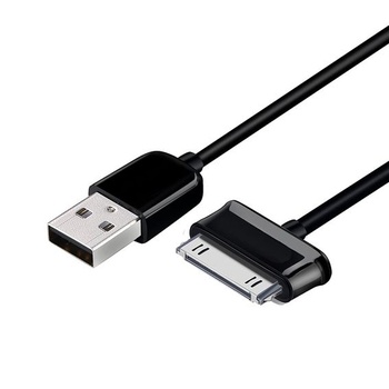 Nabíjací kábel GT-P7500, Galaxy Tab 2, Nabíjací kábel USB, Dátový kábel USB pre nabíjačku, dĺžka 1