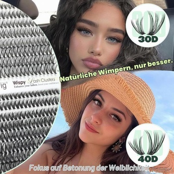 Wimpern sada predĺženie 640 ks 30D+40D+50D+60D riasy 8-16mm D kučeravé C-30D 40D 50D 60D sada