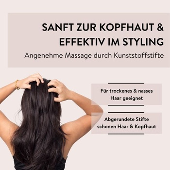 PARSA Beauty velký oválný dřevěný kartáč na vlasy