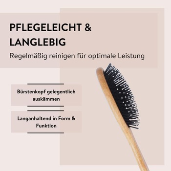PARSA Beauty velký oválný dřevěný kartáč na vlasy