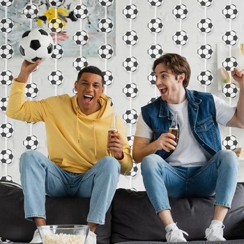 14dielna sada futbalových bannerov, ideálna pre športové narodeniny, predpripravené futbalové