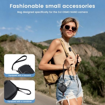 Osmo Nano Camera Bag, prenosná úložná taška pre DJI Osmo Nano, čierna
