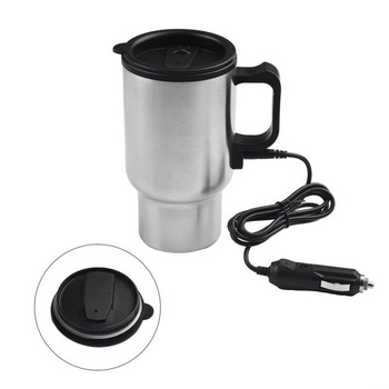 12V/24V autokanvica, prenosná kanvica, kanvica na horúcu vodu, elektrický hrnček, nerezová oceľ 304,