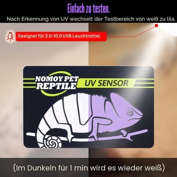 DONGKER UV testovacia karta, 2/4 kusy, rýchly test na plazy, UVB senzor, ľahko sa prenáša,