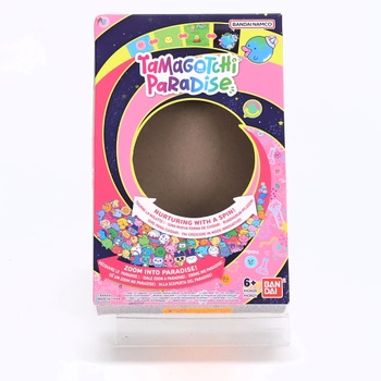 TAMAGOTCHI Bandai Paradise Terra - Virtuálny maznáčik k starostlivosti, interaktívny v taliančine, Zoom Wheel