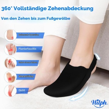 Chladiace podložky Hilph Cooling Cuff na nohy a prsty na nohách pre opuchy, po operácii vbočeného