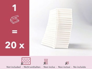 3DP Skadiken A01 – Sada 20 háčikov, kompatibilná s panelom SKADIS, držiak cievok nití a držiak cievok
