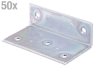 Alberts 847463 Rázvor | zinkový povlak na báze zinku | 40 x 25 x 75 mm | Súprava 50 kusov 40 x 25 x 75
