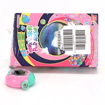 TAMAGOTCHI Bandai Paradise Terra - Virtuálny maznáčik k starostlivosti, interaktívny v taliančine, Zoom Wheel