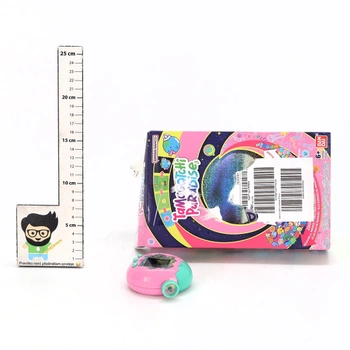 TAMAGOTCHI Bandai Paradise Terra - Virtuálny maznáčik k starostlivosti, interaktívny v taliančine, Zoom Wheel